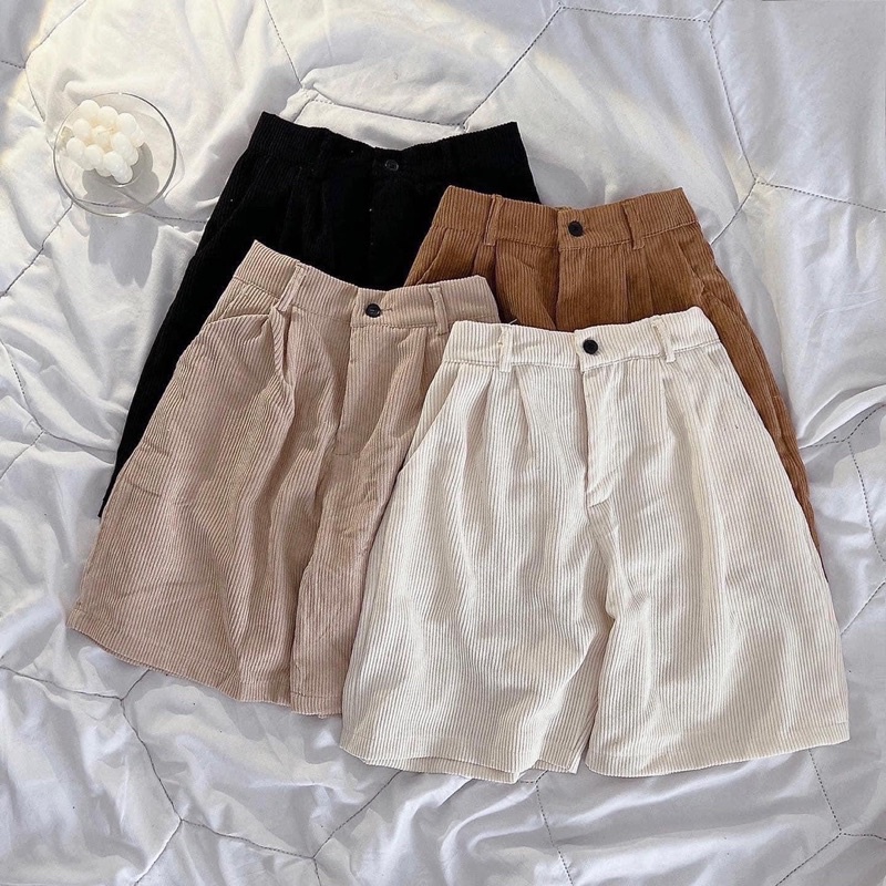 [sẵn ] Quần Short BASIC PQK Nhiều Màu Chất Nhung/ Nỉ / Kaki | BigBuy360 - bigbuy360.vn