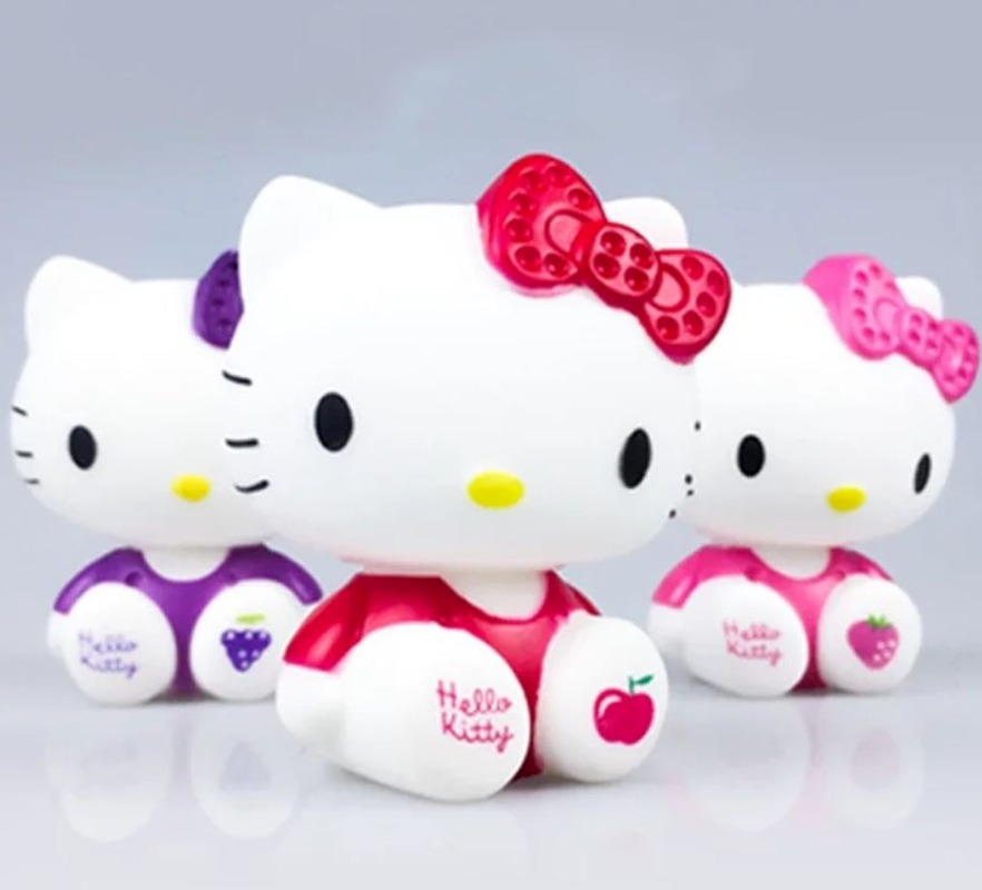 Mô hình mèo Hello Kitty trang trí bánh kem