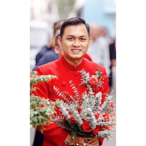 Áo dài nam trơn chất kaki chéo có big size