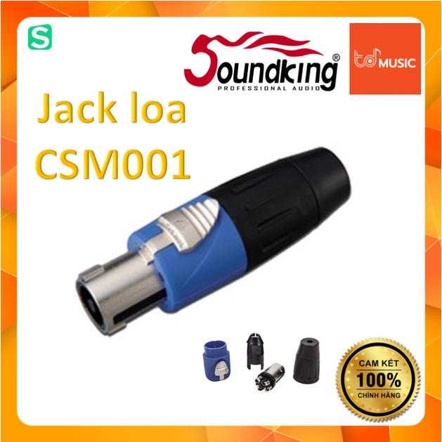 Jack loa Soundking CSM001(4 pin) chính hãng