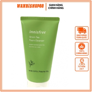 Sữa Rửa Mặt Trà Xanh Innisfree Green Tea Foam Cleanser 150ml – Wanbishop88