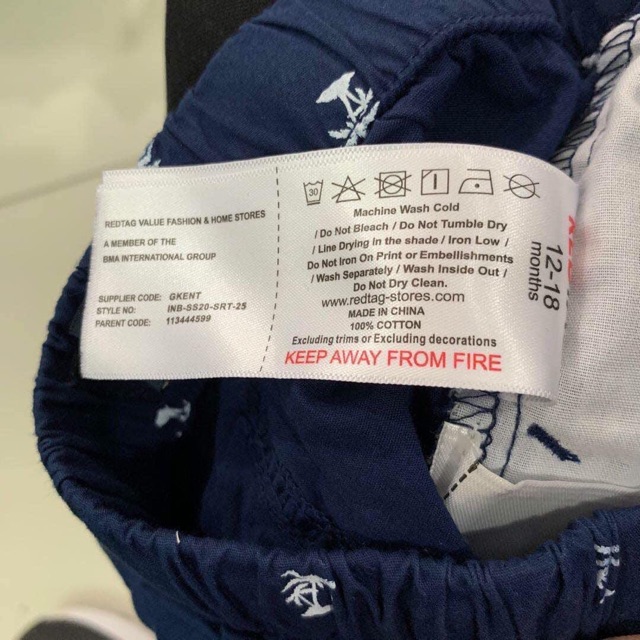 Quần red tag cây dừa xuất xịn