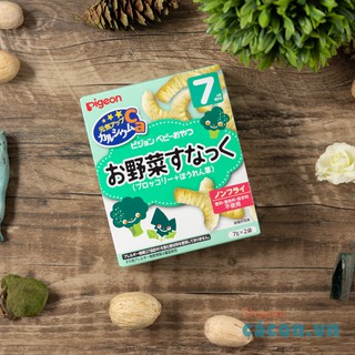 [Snack ăn dặm cho bé] Bánh Ăn Dặm Pigeon cho bé 6M+