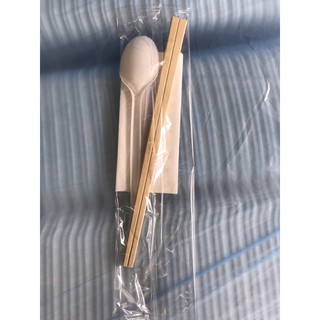 Combo 100 bộ (Muỗng,Đũa,Tăm,,Giấy)