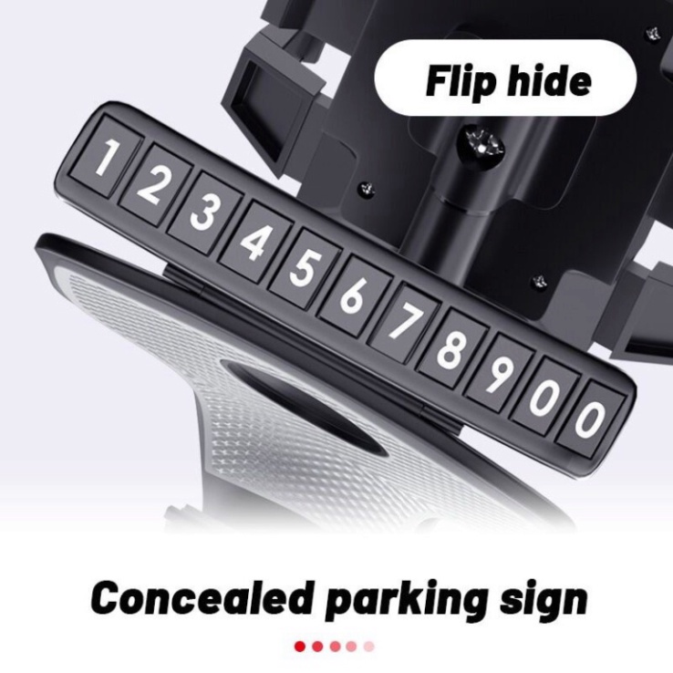 Giá đỡ kẹp điện thoại vô lăng để trên xe hơi ô tô xoay 360 độ chống rung treo đa điểm trên taplo, gương chiếu hậu | BigBuy360 - bigbuy360.vn