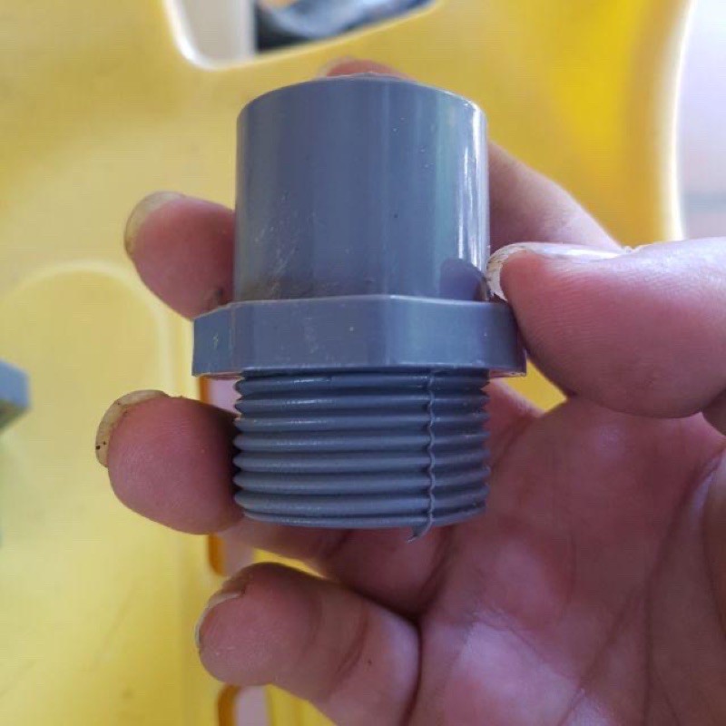 Ren ngoài vặn máy bơm, đầu nối máy bơm kèm băng tan 5m