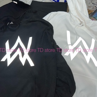 Áo khoác hoodie phản quang Alan Walker nỉ bông