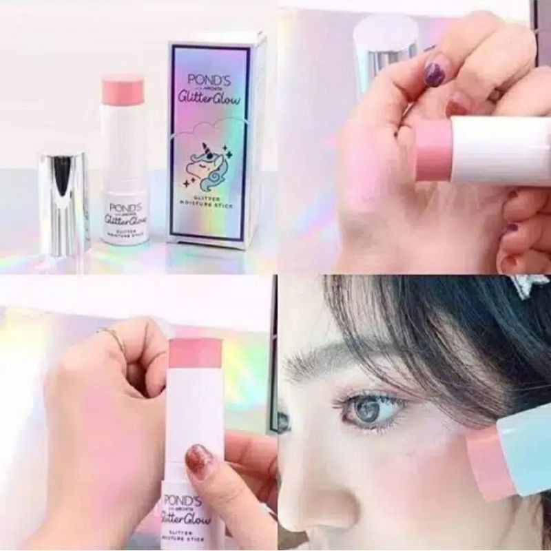 (hàng Mới Về) Thỏi Son Dưỡng Ẩm Lấp Lánh Ori Ponds 11g