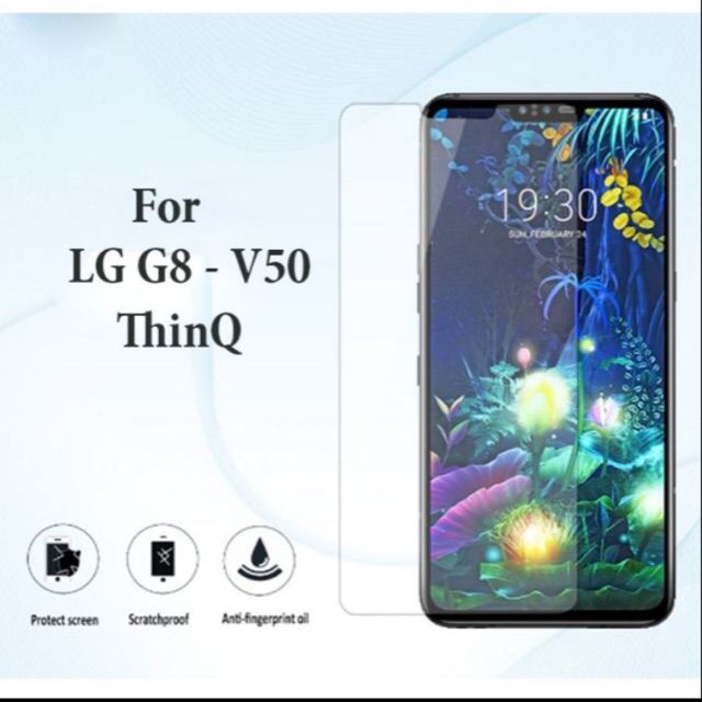 Combo 2 kính cường lực LG G8 THINQ trong suốt bảo vệ màn hình