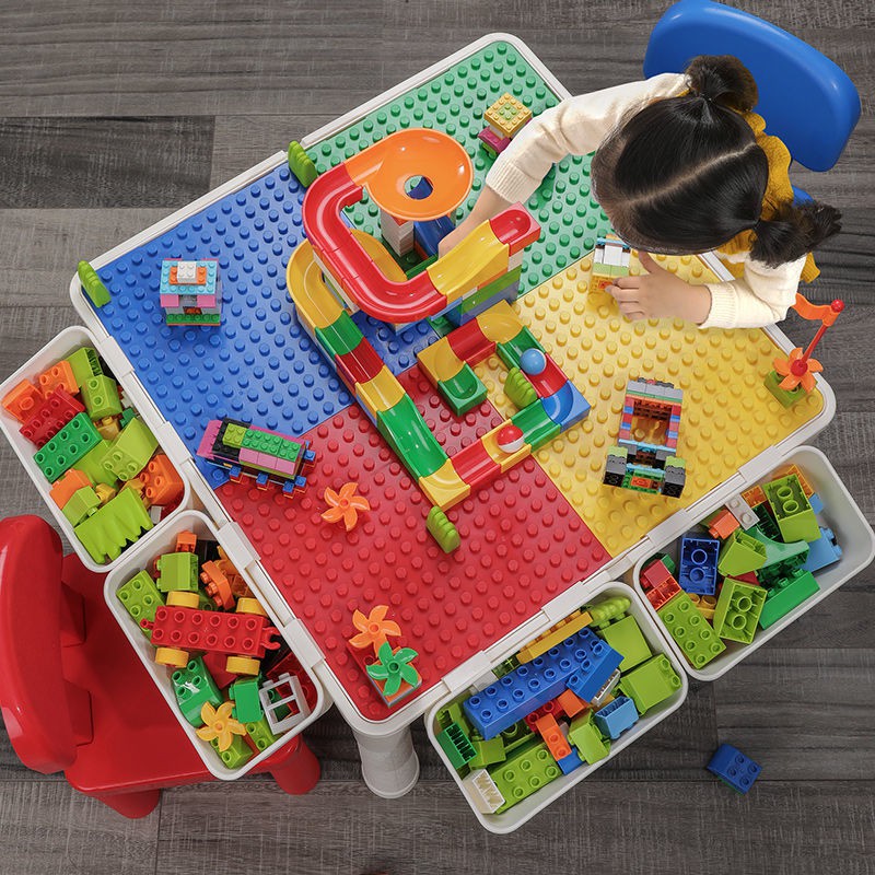 tương thích với bàn xây dựng trẻ em Lego, đồ chơi đa chức năng, học cho bé trai và gái, lợi ích thông minh khối g