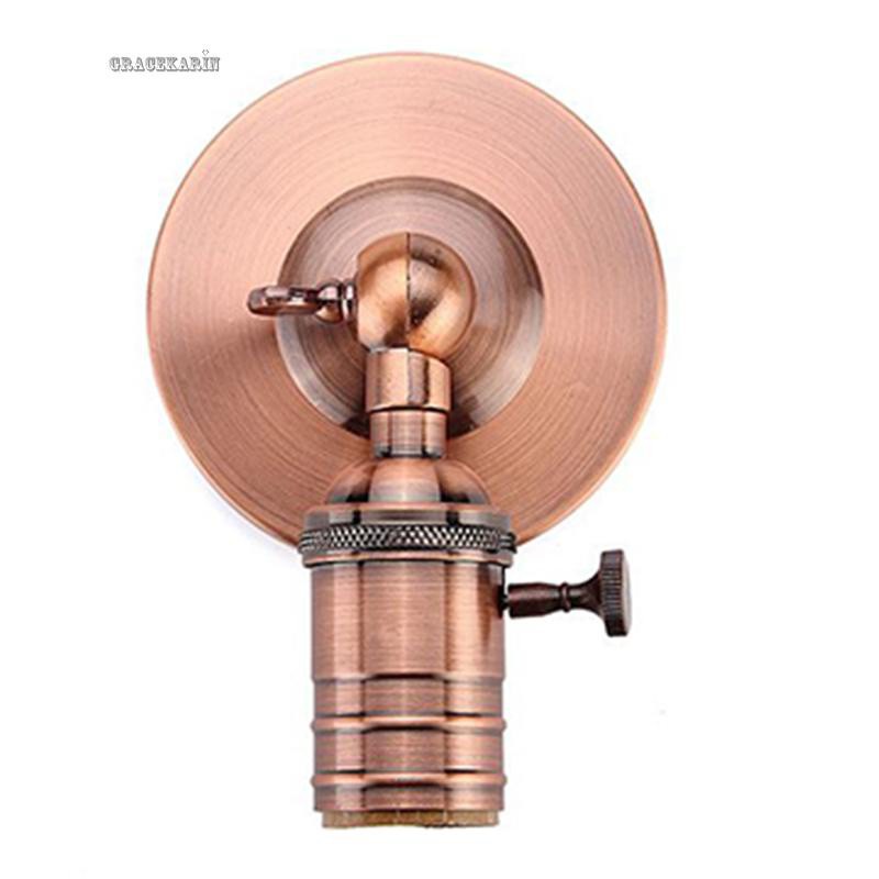 Wall Light 110 - 240V Decoration Vintage Retro Socket Bulb Holder Tool Elegant