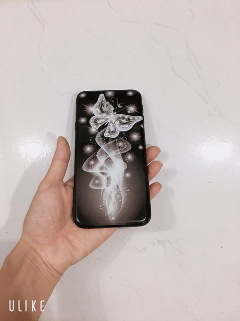 Ốp lưng sam sung J4 Core,J4 Plus,J4+ hình Bướmm nền đen