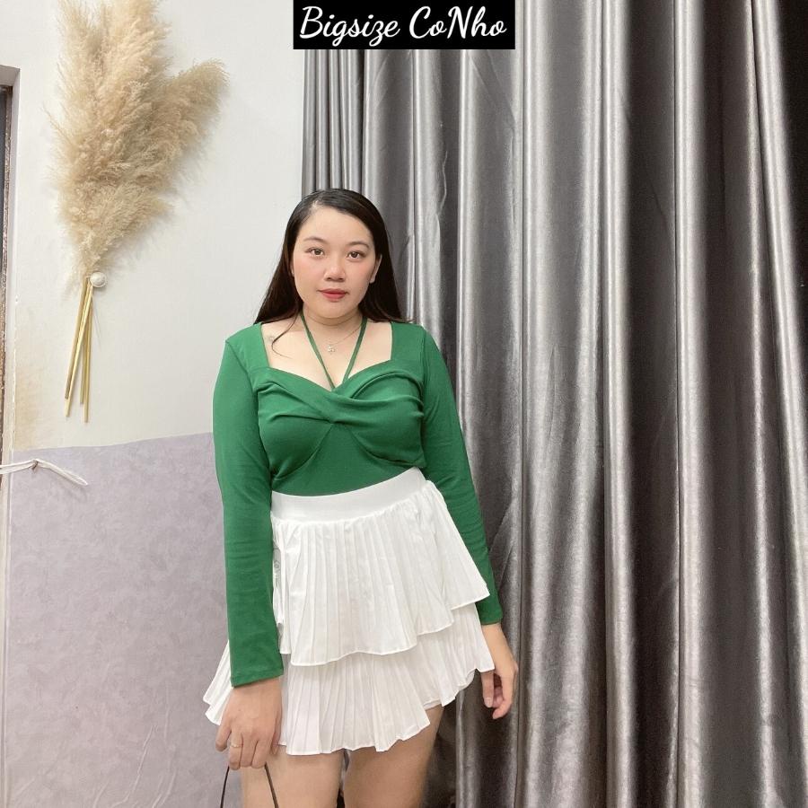 Áo thun dài tay bigsize nữ phông dáng Chuppy từ 58-95kg TD2