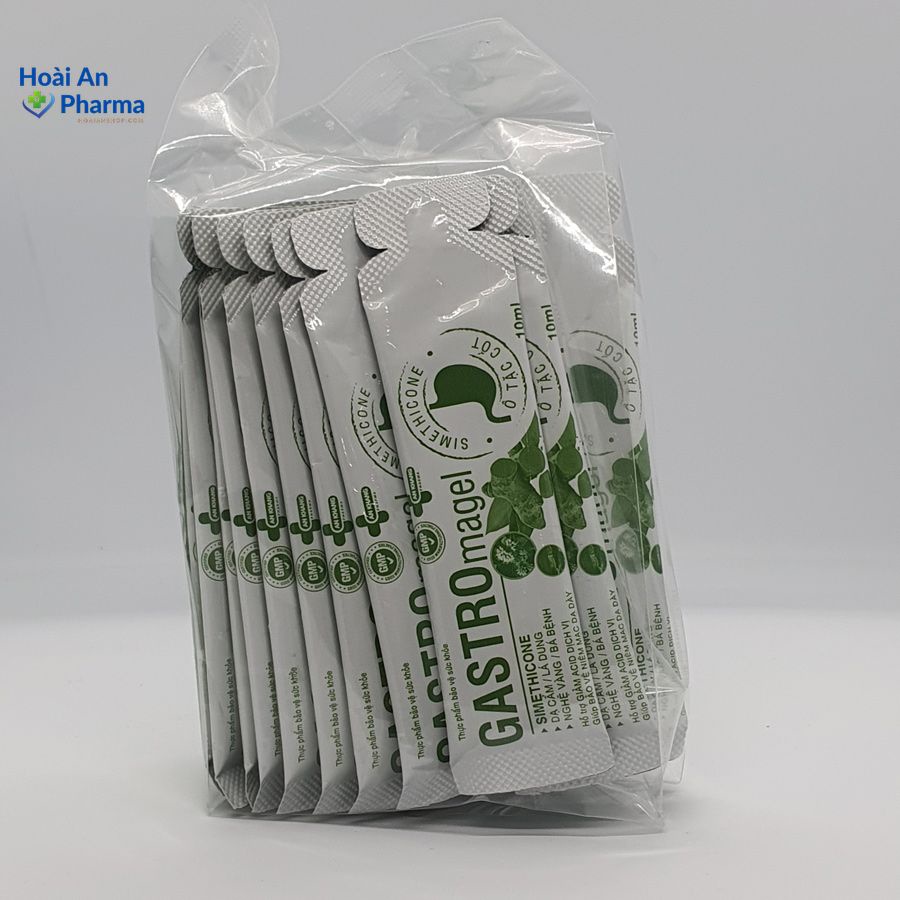 GASTROMAGEL - Hỗ trợ giảm đau dạ dày, viêm loét dạ dày, trào ngược dạ dày