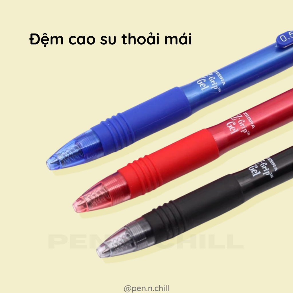 Bút Gel Zebra Z-Grip - Cỡ ngòi 0.5mm
