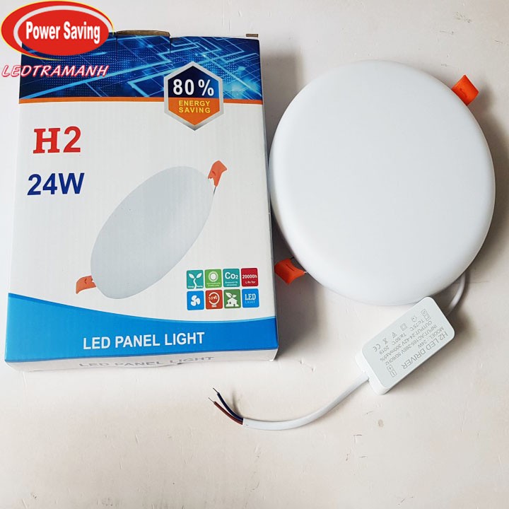 Đèn led âm trần bánh tiêu 24w Siêu sáng - ánh sáng Trắng