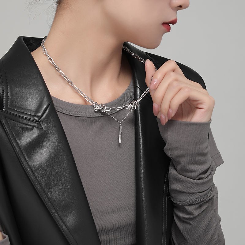 Dây chuyền phong cách hip hop đường phố retro