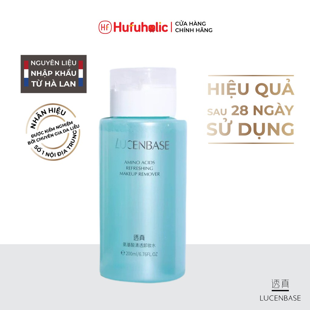 Nước tẩy trang LUCENBASE làm sạch Amino Acids Refreshing Makeup Remover LUCB33 | WebRaoVat - webraovat.net.vn