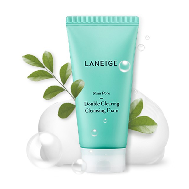 Sữa rửa mặt Laneige Mini Pore Double Clearing Cleansing Foam