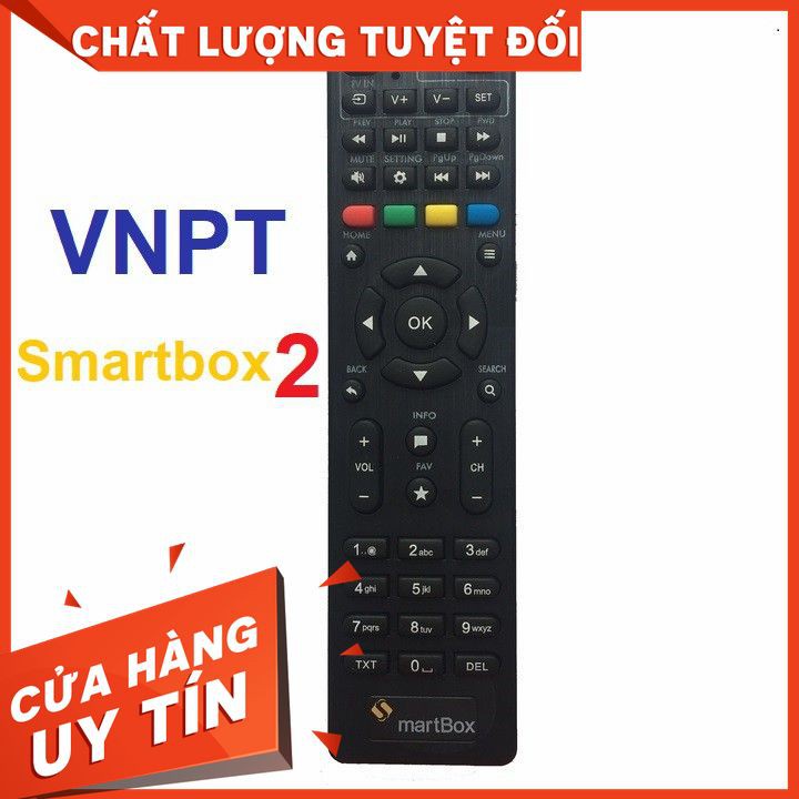 ĐIỀU KHIỂN ĐẦU VNPT SMART BOX - REMOTE ĐẦU THU VNPT-hàng chính hãng