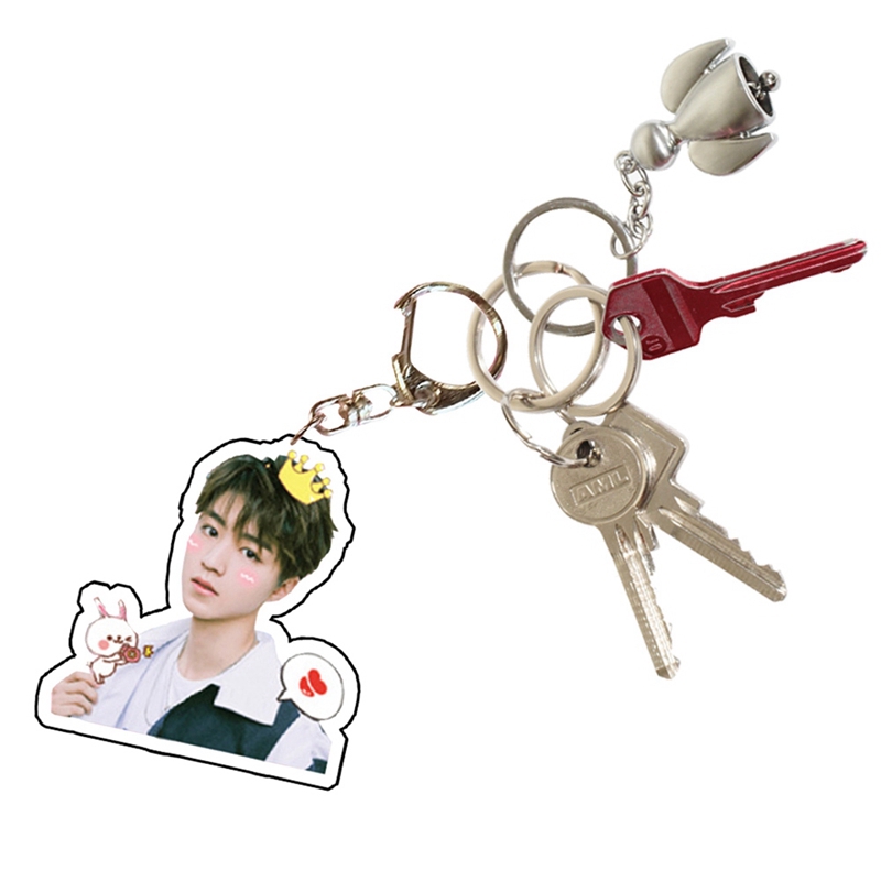 Móc khóa hình Wang Junkai Qianxi Wang Yuan trong TFBOYS