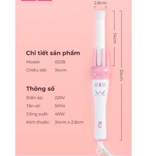 MÁY UỐN TÓC XOAY 360
