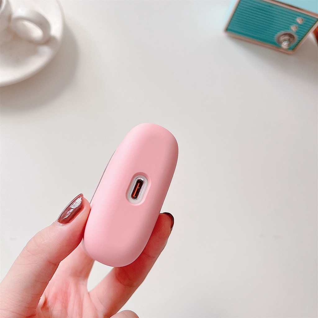 Vỏ Bảo Vệ Hộp Sạc Tai Nghe Bluetooth Không Dây Baseus Bowie M2 Màu Trơn Chống Sốc