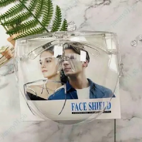 Mặt Nạ Cao Cấp Viền Đen- Kính Bảo Hộ Cao Cấp Viền Đen,Ngăn Giọt Bắn , Bảo Vệ Mắt Mẫu Mới Siêu Hot ảnh thật