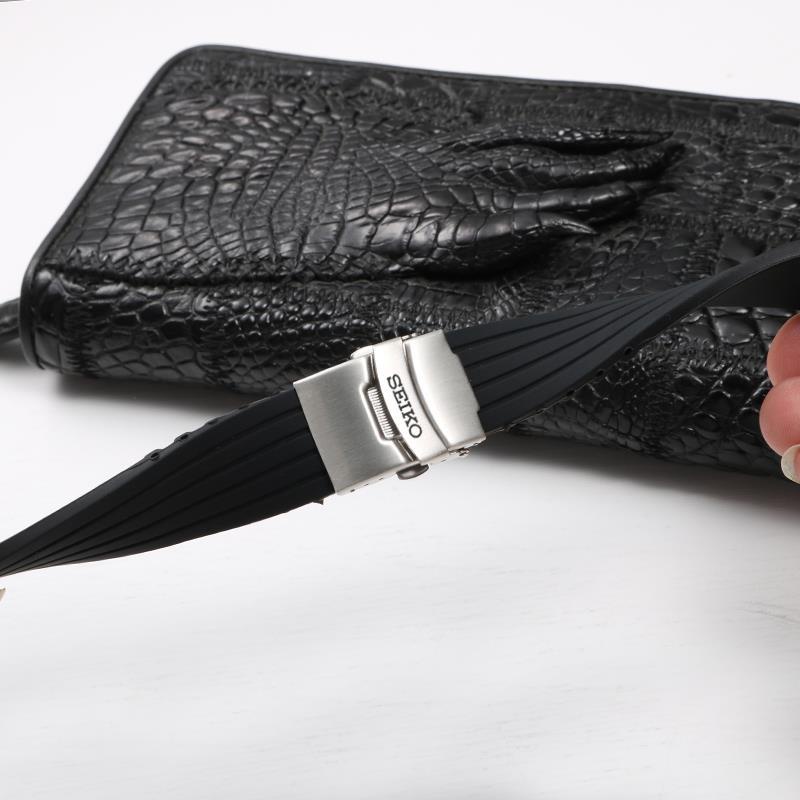 Seiko không. 5 dây cao su SEIKO No. Bộ 5 Dây Đồng Hồ Bằng Silicone Chống Thấm Nước Và Mồ Hôi Kích Thước 20 22mm