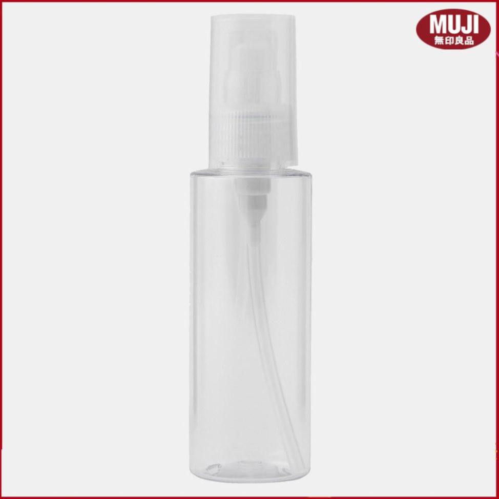 ( MUJI NHẬT BẢN ) CHAI PET CÓ VÒI NHẤN 100ML