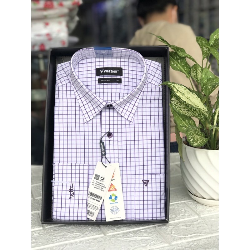 [ FREE SHIP ] Somi Việt Tiến Chính Hãng Dài Tay Phom Regular dáng xuông