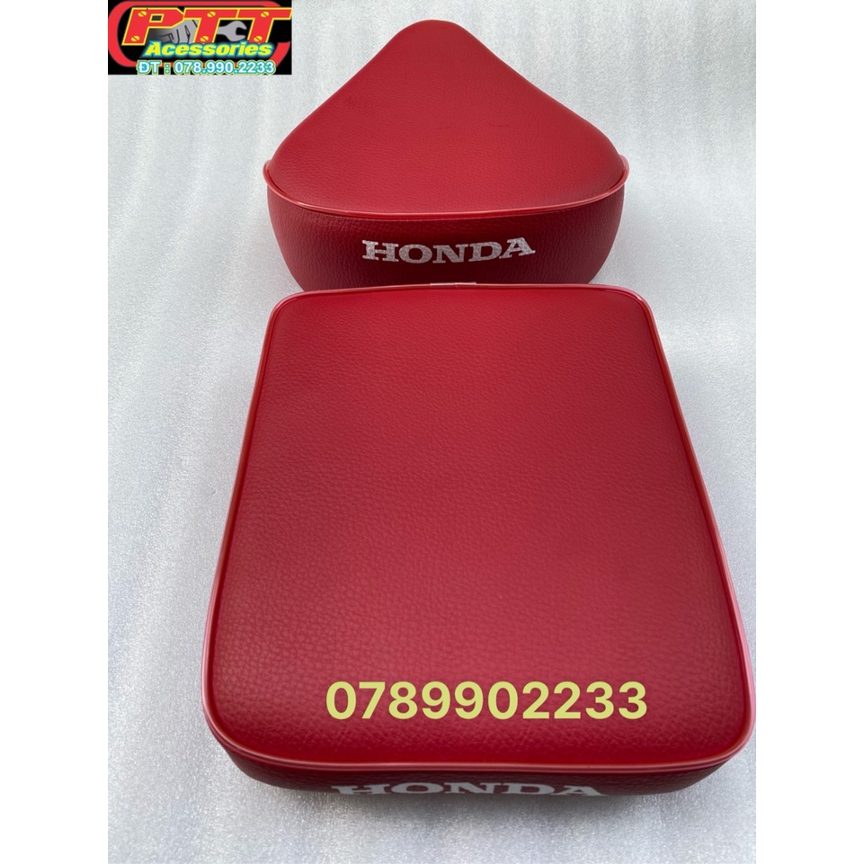 BỘ YÊN TRƯỚC - SAU XE CUB 78 MÀU ĐỎ