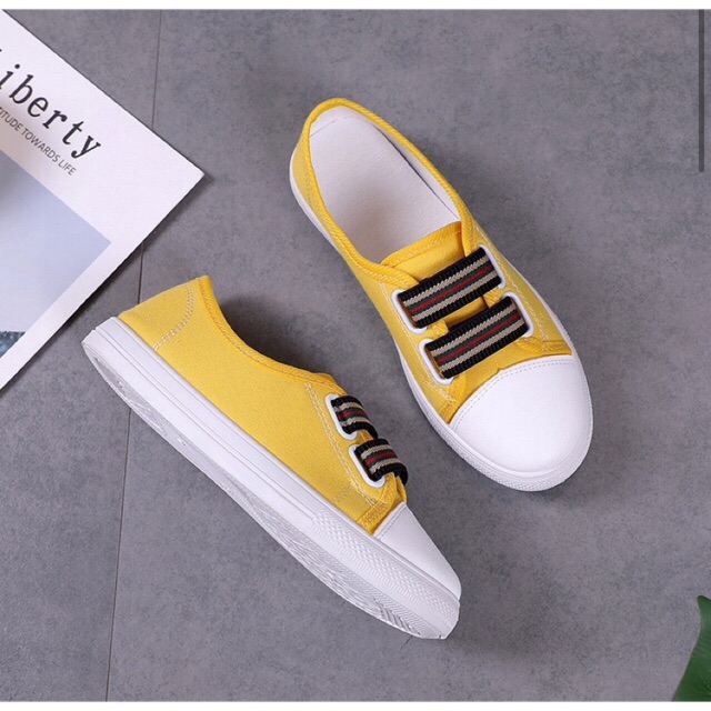 (Xả vàng sz38, đen sz35.38) Giày lười nữ, giày thể thao nữ (có ảnh+video thật) | BigBuy360 - bigbuy360.vn