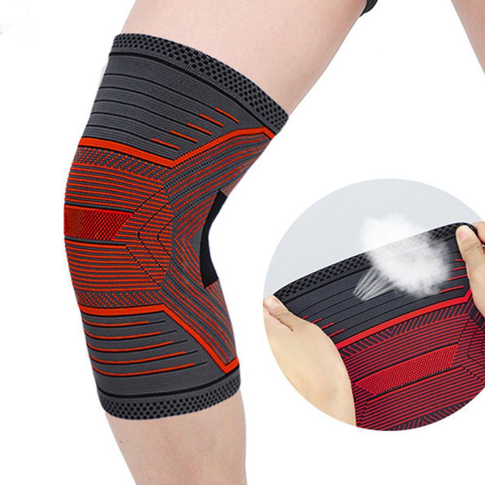 Đệm Bảo Vệ Đầu Gối Bằng Nylon Co Giãn Thoáng Khí Chống Trượt Cho Nam