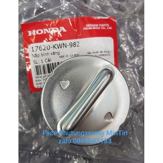Nắp bình xăng xe Lead 125 chính hãng Honda