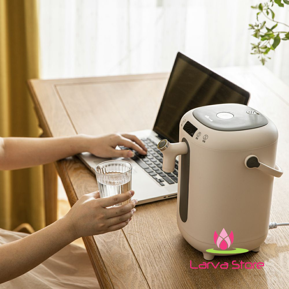 Bình Thủy Điện Thông Minh Bear Đun Nước Nóng Siêu Tốc, Tự Động Giữ Ấm 55 Độ, Khử Clo An Toàn Cho Sức Khoẻ - KE-B30V1