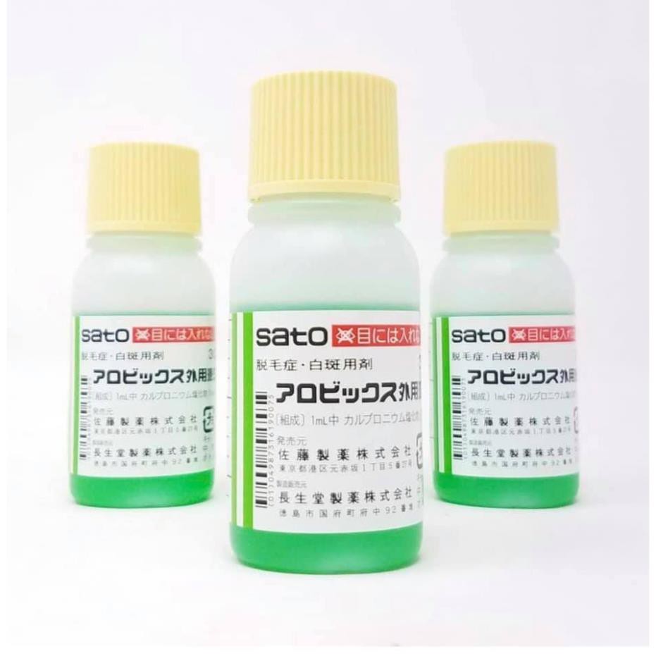 Tinh chất Mọc Tóc  SATO Arovics Solutions 5% Nhật Bản 30ml Cải Thiện Tình Trạng Hói Đầu Rụng Tóc Thưa Tóc .