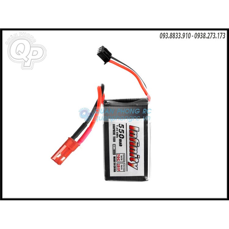 Pin Infinity 7.4V - 550mAh - 85C