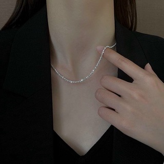 Dây chuyền titan trắng hot trend Ko rỉ