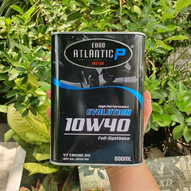 Nhớt Tổng Hợp Cho Xe Ga Euro Atlantic 10W40 SN/MB - Nhớt Chất Lượng Dành Cho Xe Ga Phổ Thông