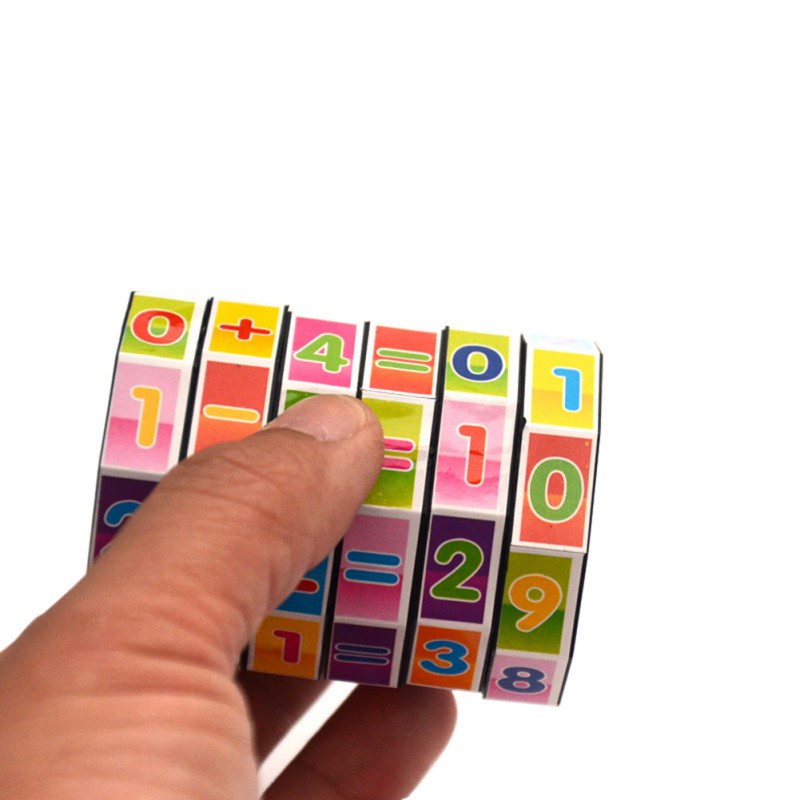 Đồ Chơi Khối Rubik Học Toán Giáo Dục Sớm Cho Bé