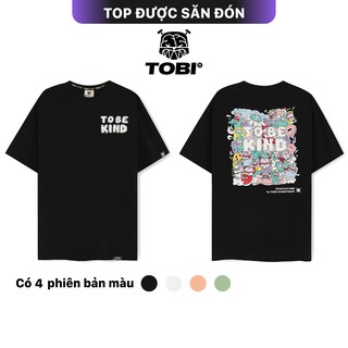 [Mã BMLT30 giảm đến 30K đơn 299K] Áo thun tay lỡ TOBI TobeKind 2 UNISEX