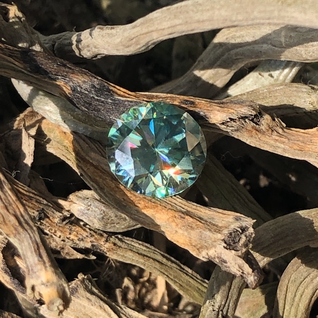 Moissanite 10,0 ly xanh CỰC KHỦNG DUY NHẤT thích hợp cho NHẪN NAM, NỮ, MẶT DÂY CHUYỀN, VÒNG TAY