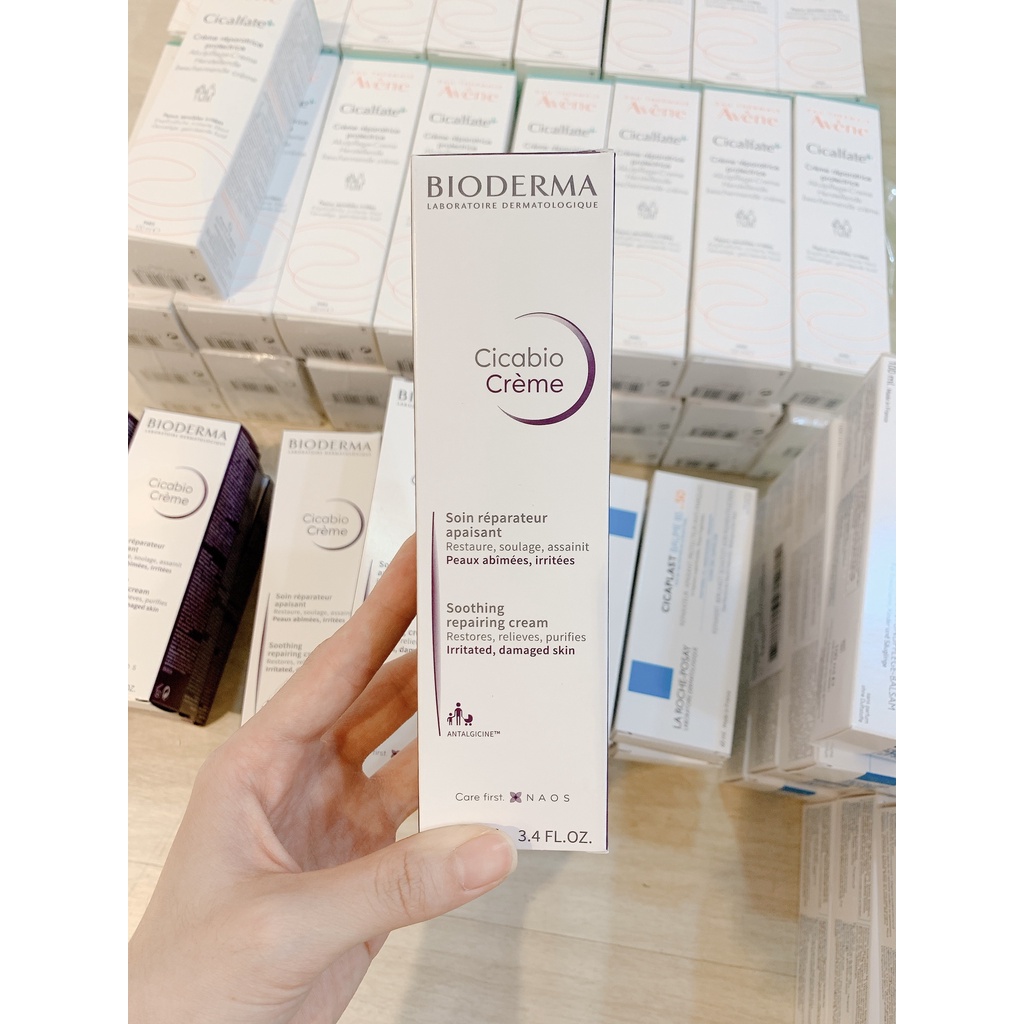 Kem dưỡng phục hồi da Bioderma Cicabio Creme 40ml 100ml - Hity Beauty