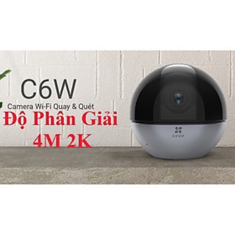 Camera IP EZVIZ CS-C6W-A0-3H4WF (C6W) xoay+ kết nối wf. hàng chính hãng