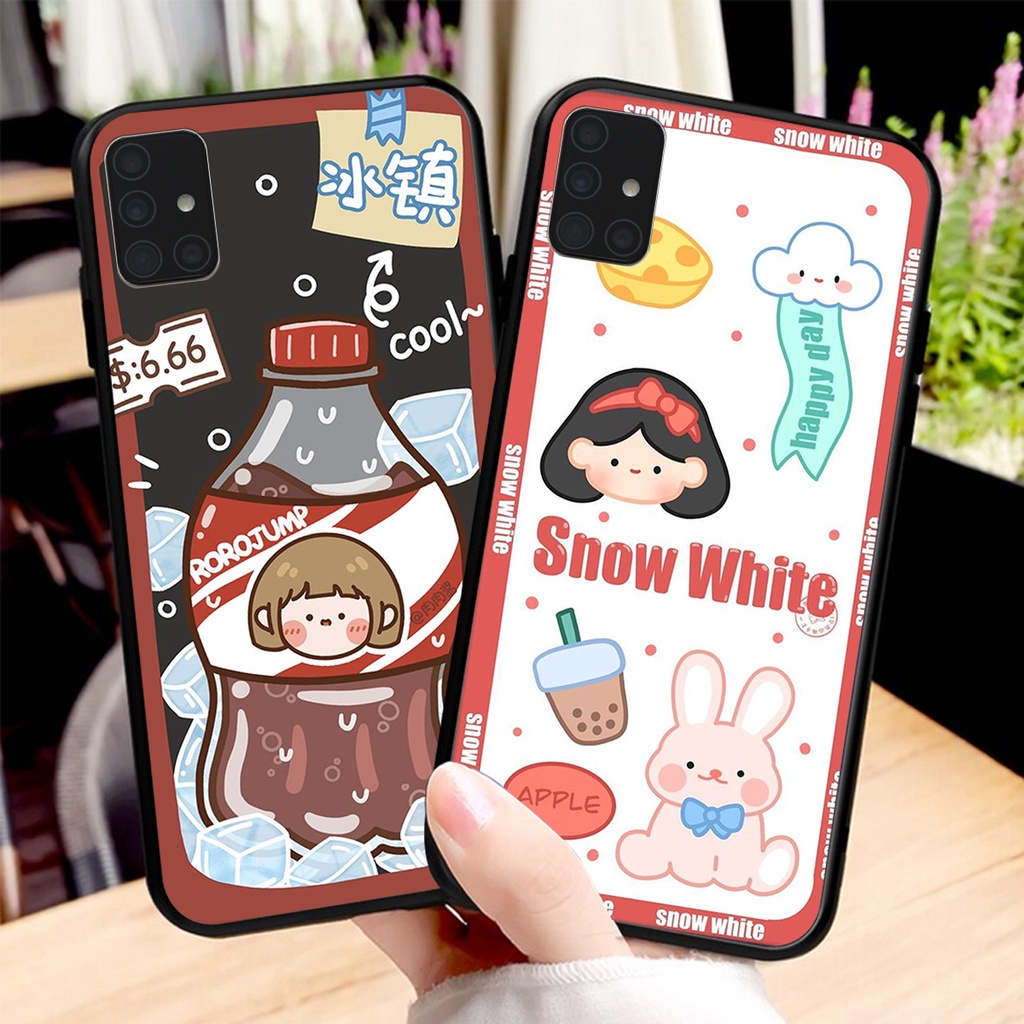 Ốp lưng Samsung Galaxy A51 / A71 in hình 3D gấu mới nhất - sang - chảnh - ĐẸP- BỀN