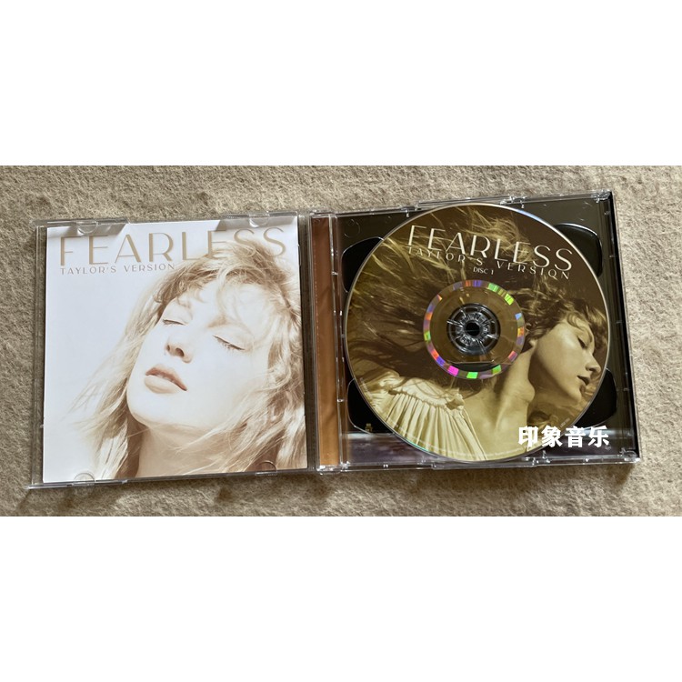 Taylor swift album Nhạc 2 Cd Phiên Bản Không Sợ Hãi
