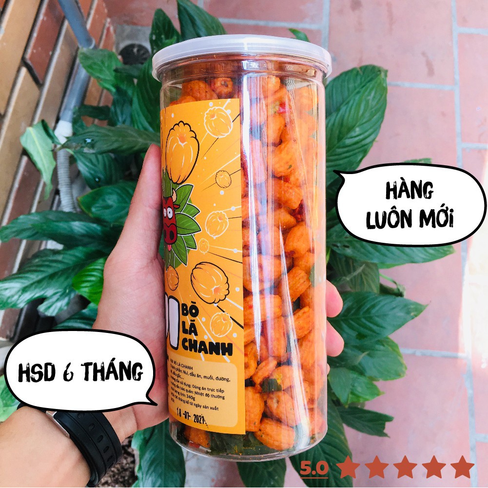 [Mã 77FMCGSALE1 giảm 10% đơn 250K] Nui sấy giòn khô bò lá chanh DumBum 340g đồ ăn vặt Sài Gòn | BigBuy360 - bigbuy360.vn