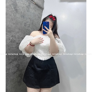 ÁO THẮT NƠ CỔ YẾM  [ TNT SHOP BIGSIZE 60kg - 90kg ]