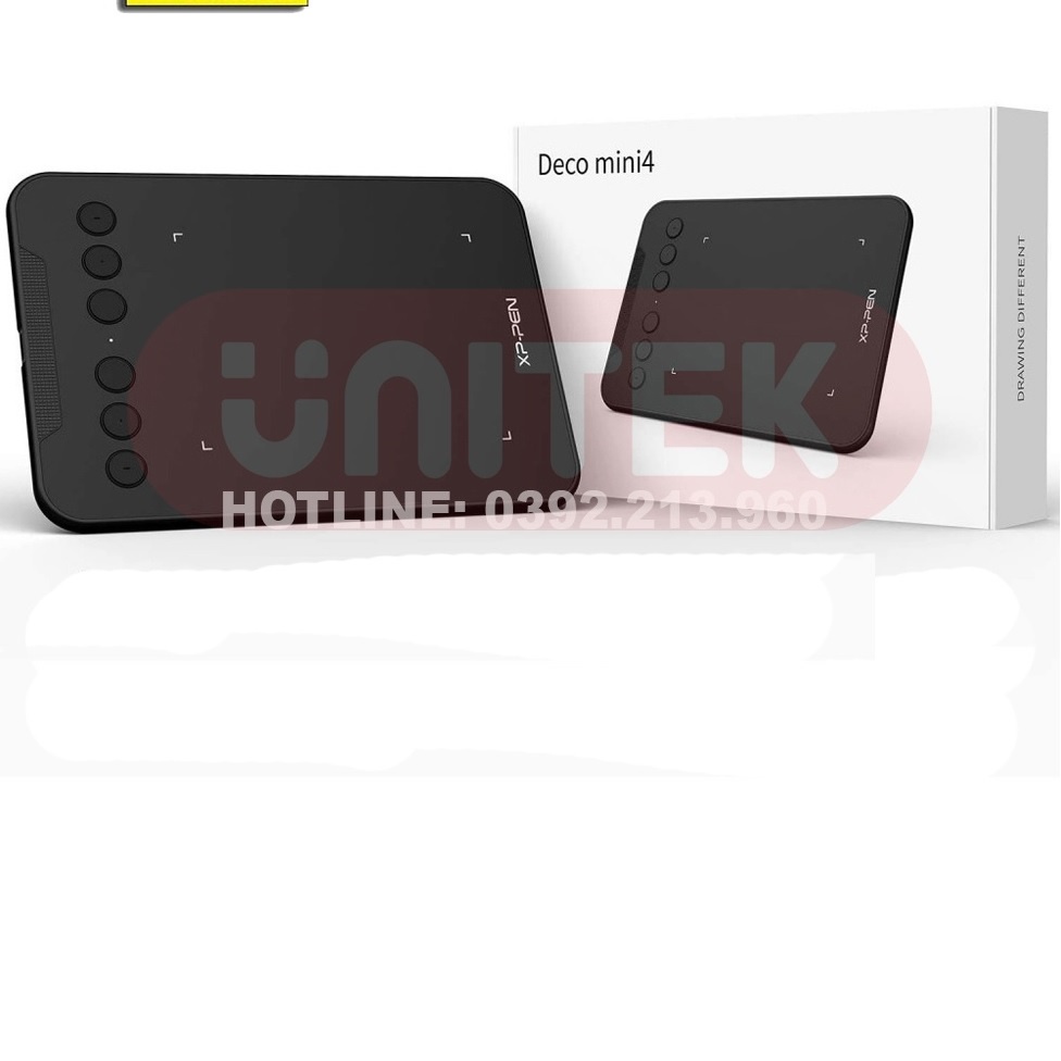 Bảng vẽ điện tử XP-Pen DECO Mini4 Android 8192 Mức Lực Nhấn cao cấp - Bảng vẽ điện tử XP-Pen DECO chính hãng